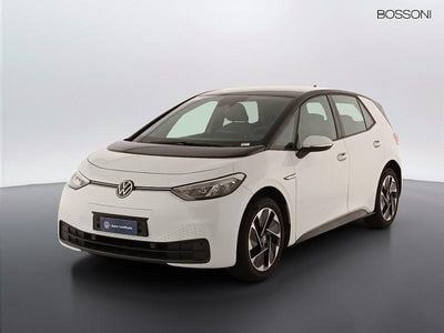 Begagnad VW ID.3 Pro Performance 150 kW (204 HK) 2022 Vit Halvkombi