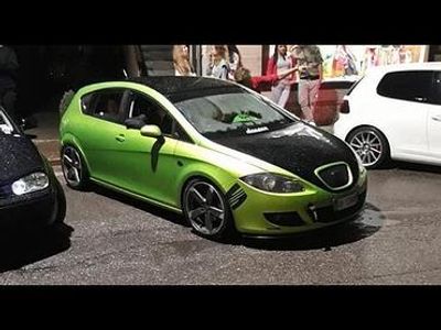 Usata Seat Leon 105 CV (77 kW) 2007 Verde Coupé