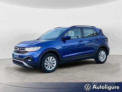Usata VW T-Cross Style 95 CV (69 kW) 2022 Blu SUV