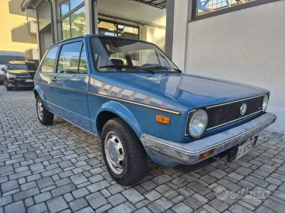 Usata VW Golf I 54 CV (39 kW) 1983 Blu/azzurro Utilitaria