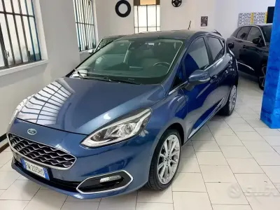 Usata Ford Fiesta Vignale 100 CV (73 kW) 2019 Blu Utilitaria