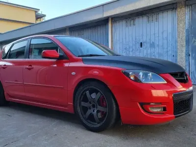 Usata Mazda 3 260 CV (191 kW) 2008 Rosso Berlina