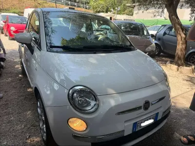 Usata Fiat 500 Lounge 69 CV (50 kW) 2015 Bianco Utilitaria