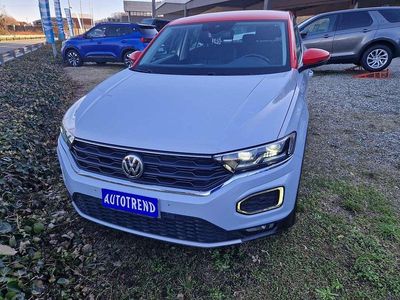 Usata VW T-Roc Advance 116 CV (85 kW) 2019 Bianco SUV