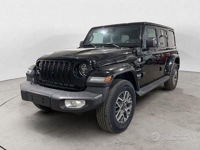 Nuova Jeep Wrangler Sahara 380 CV (279 kW) 2025 Nero SUV