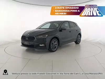 Usata Skoda Fabia Style 110 CV (80 kW) 2023 Nero tulipano perlato grigio graphite me Utilitaria