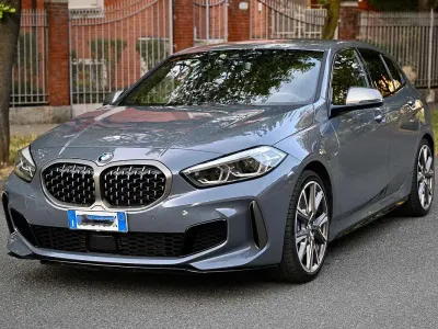 Usata BMW M135 Sport Line 306 CV (225 kW) 2020 Grigio Utilitaria