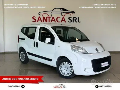 Usata Fiat Qubo Active 75 CV (55 kW) 2010 Bianco Monovolume