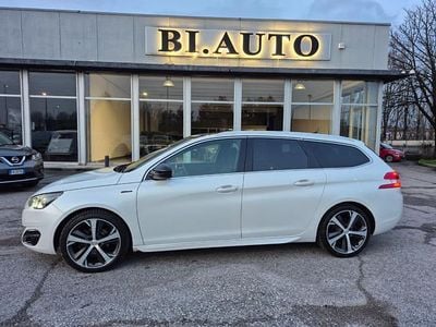Usata Peugeot 308 GT-line 120 CV (88 kW) 2016 Bianco Station wagon