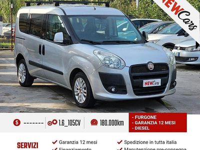 Usata Fiat Doblò Emotion 105 CV (77 kW) 2011 Grigio Monovolume