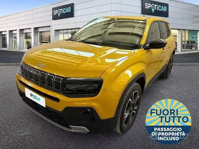 Usata Jeep Avenger Summit 101 CV (74 kW) 2025 Giallo SUV