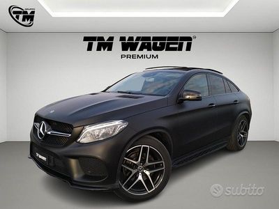 Usata Mercedes GLE350 Premium Plus 258 CV (189 kW) 2018 Nero Coupé