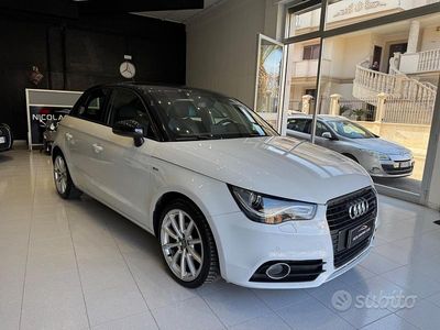 Usata Audi A1 S-Line 90 CV (66 kW) 2014 Bianco Utilitaria