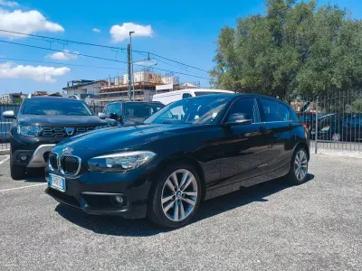 Usata BMW 118 Efficient Dynamics 150 CV (110 kW) 2018 Nero Utilitaria