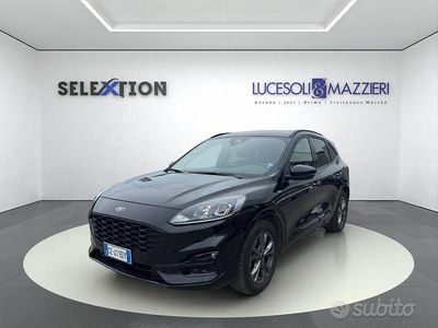 Gebraucht Ford Kuga ST-Line 120 PS (88 kW) 2021 Schwarz SUV