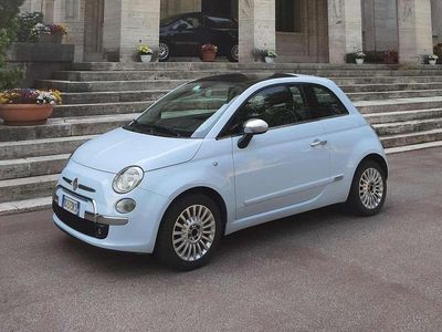 Usata Fiat 500 Lounge 75 CV (55 kW) 2007 Bianco Utilitaria