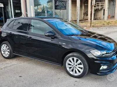 Usata VW Polo R-line 95 CV (69 kW) 2018 Nero Utilitaria