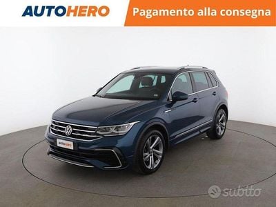 Usata VW Tiguan R-line 150 CV (110 kW) 2021 Verde SUV