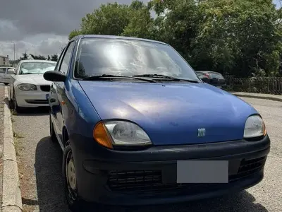 Usata Fiat Seicento Young 54 CV (39 kW) 2000 Bluazzurro Utilitaria