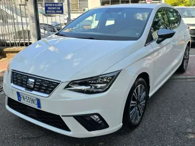 Usata Seat Ibiza XCELLENCE 75 CV (55 kW) 2018 Bianco Utilitaria