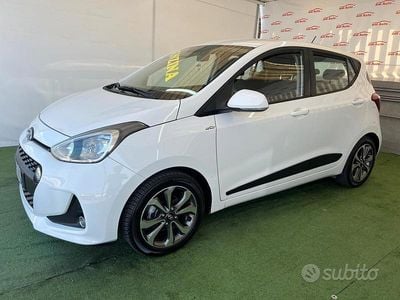 Usata Hyundai i10 66 CV (48 kW) 2018 Bianco Utilitaria