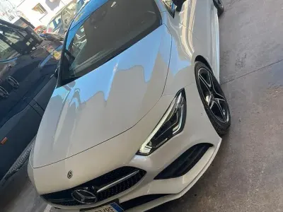 Usata Mercedes CLA200 AMG Line Premium Plus 2020 Bianco Coupé
