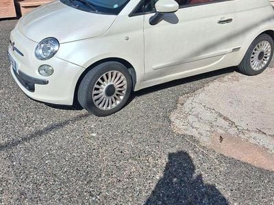 Begagnad Fiat 500 69 HK (50 kW) 2009 Vit Cab