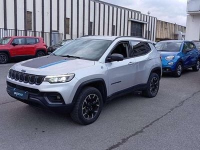 Grigio Usata 2021 Jeep Compass Trailhawk SUV | 19.900 € (Cara)