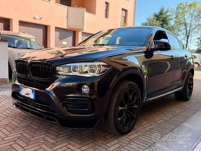 Usata BMW X6 Efficient Dynamics 258 CV (189 kW) 2015 Nero SUV