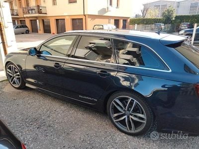 Usata Audi A6 190 CV (139 kW) 2018 Blu Station wagon