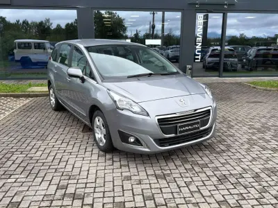 Usata Peugeot 5008 Allure 156 CV (114 kW) 2014 Blu/azzurro Monovolume