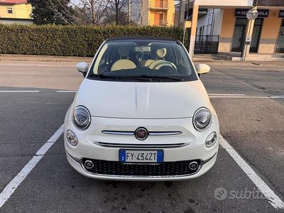 Usata Fiat 500C 2019 Bianco Cabrio