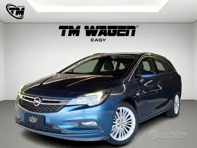 Usata Opel Astra Business 136 CV (100 kW) 2018 Blu/azzurro Station wagon