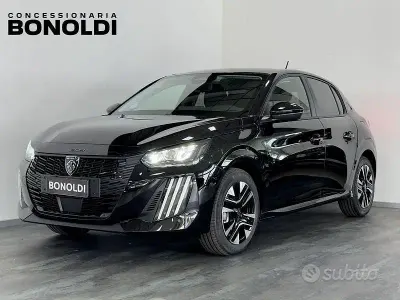 Nuova Peugeot 208 100 CV (73 kW) 2026 Nero Utilitaria
