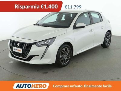 Usata Peugeot 208 Active 75 CV (55 kW) 2021 Bianco Utilitaria
