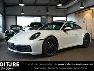 Brugt Porsche 911 Carrera 385 HK (283 kW) 2021 Hvid Coupe