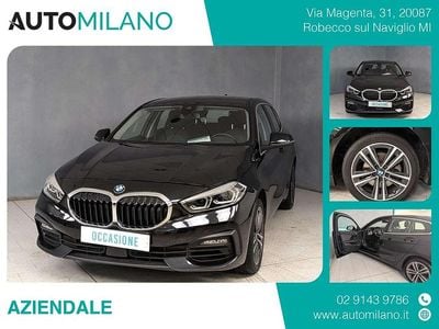 Usata BMW 116 Advantage 109 CV (80 kW) 2023 Nero Utilitaria