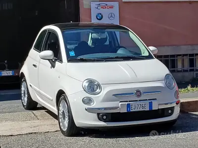 Usata Fiat 500 Lounge 69 CV (50 kW) 2011 Bianco Berlina