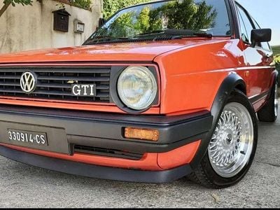 Usata VW Golf II GTI 111 CV (81 kW) 1984 Rosso Utilitaria