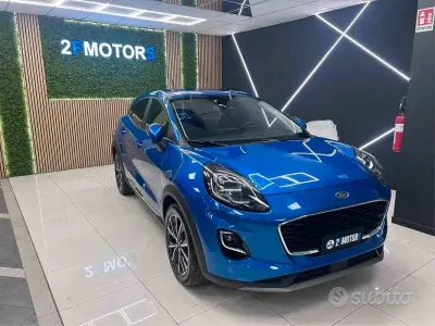 Begagnad Ford Puma ST-Line 125 HK (91 kW) 2020 Blå SUV