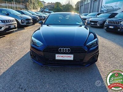 Usata Audi A5 S-Line 163 CV (119 kW) 2020 Blu Coupé