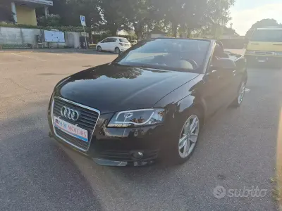 Usata Audi A3 Ambition 105 CV (77 kW) 2010 Nero Utilitaria