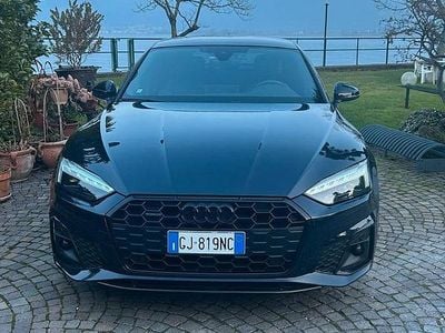 Usata Audi A5 Sportback S-Line 272 CV (200 kW) 2022 Blu Utilitaria