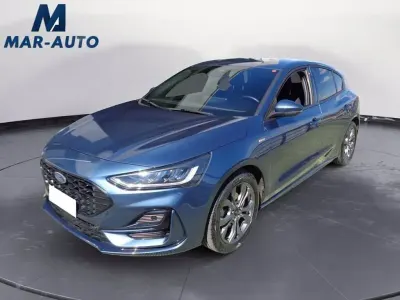 Usata Ford Focus ST-Line 125 CV (91 kW) 2023 Blu/azzurro Utilitaria