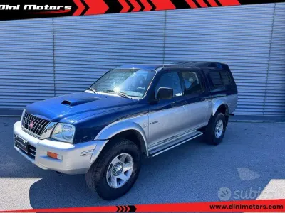Usata Mitsubishi L200 116 CV (85 kW) 2003 Grigio Pick-up