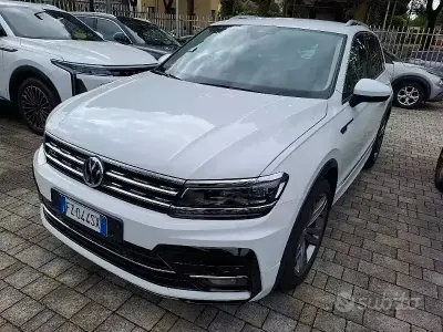 Brugt VW Tiguan R-line 150 HK (110 kW) 2019 Hvid SUV