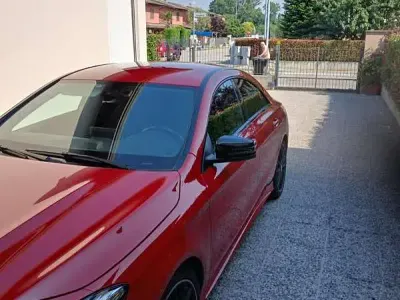 Usata Mercedes CLA200 Business 136 CV (100 kW) 2017 Rosso Berlina