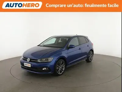 Usata VW Polo Highline 116 CV (85 kW) 2018 Blu Utilitaria