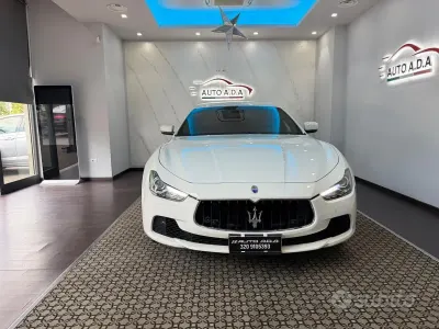 Usata Maserati Ghibli 275 CV (202 kW) 2017 Bianco Berlina
