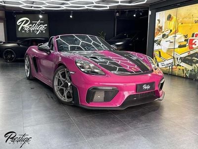 Usata Porsche 718 Spyder 500 CV (367 kW) 2024 Lilla Cabrio